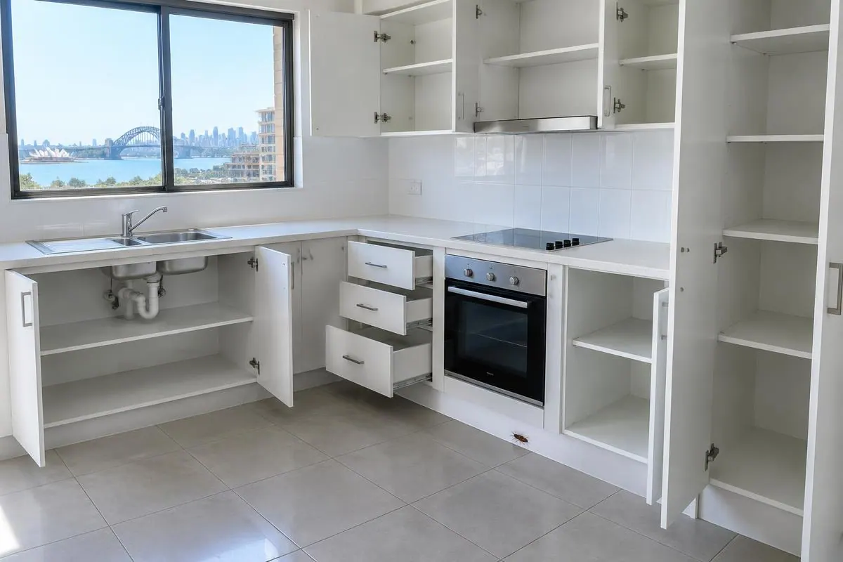 Your lease has a pest treatment clause, a sign checked during end of lease pest control